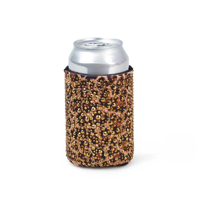 Can Cooler - Brown Leopard